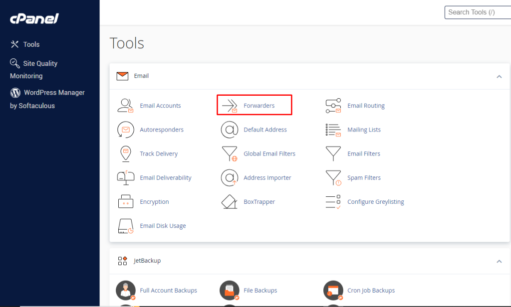 Email Forwarder in cPanel | BigCloudy KB