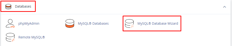 Create MySQL Database | BigCloudy KB