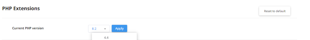 PHP Extensions in cPanel | BigCloudy KB 